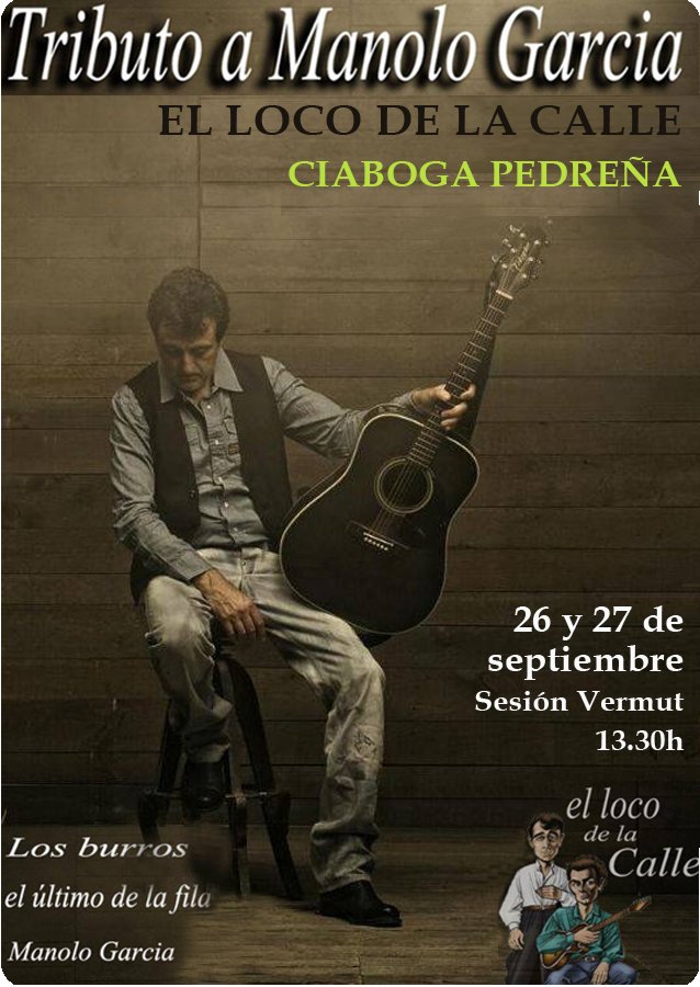 Concierto de El loco de la Calle en el Ciaboga de Pedreña