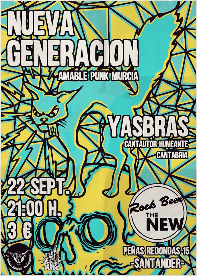 Concierto de Nueva Generación y Yasbras en el New en Santander