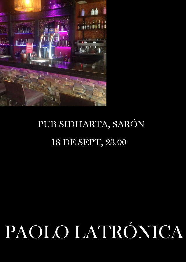 Concierto de Paolo Latronica en el Sidharta de Sarón