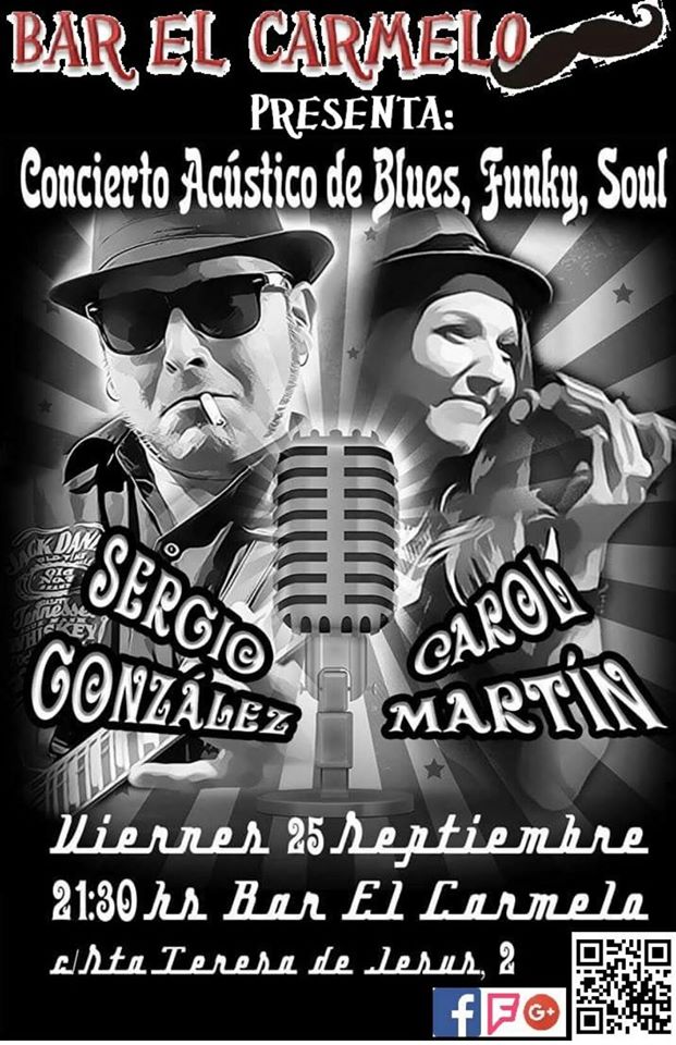 Concierto de Sergio Gonzalez y Carol Martín en el Carmelo en Santander