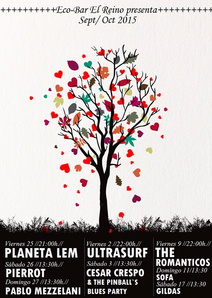 Concierto en el Ecobar el Reino en Cabezón de la Sal