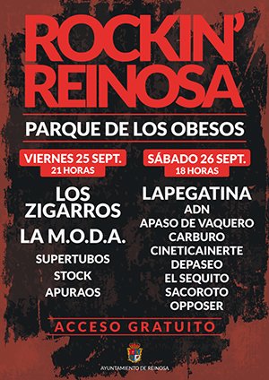 Festival Rock in Reinosa San Mateo 2015