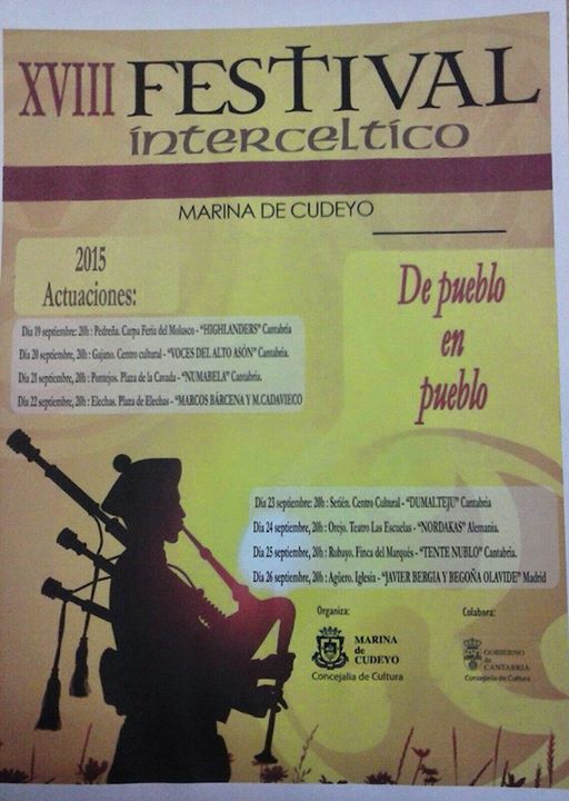 Festival interceltico en Pedreña