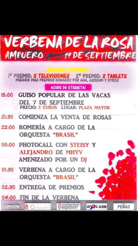 Fiesta Verbena de la Rosa en Ampuero 2015
