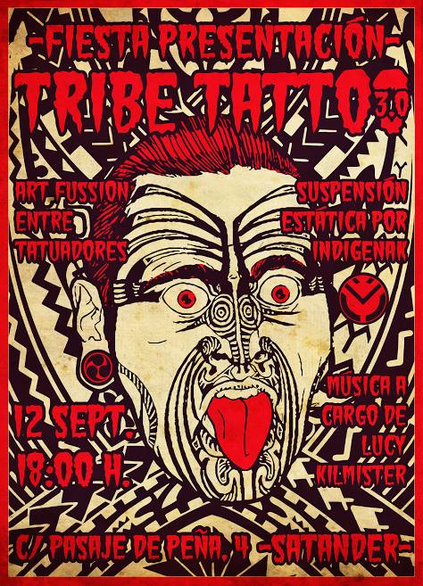 Fiesta presentación en Tribe Tatoo en Santander