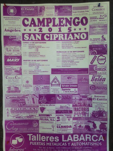 Fiestas de San Cipriano 2015 en Camplengo
