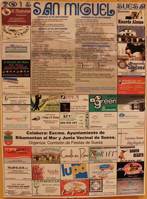 Fiestas de San Miguel en Suesa 2015