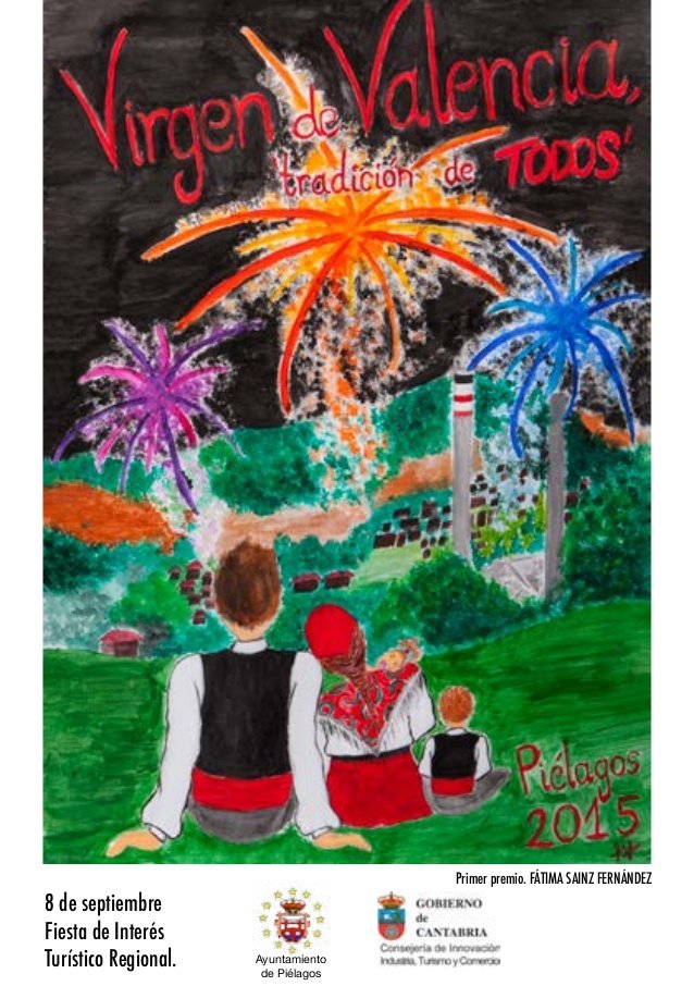 Fiestas de la Virgen de Valencia 2015 en Pielagos