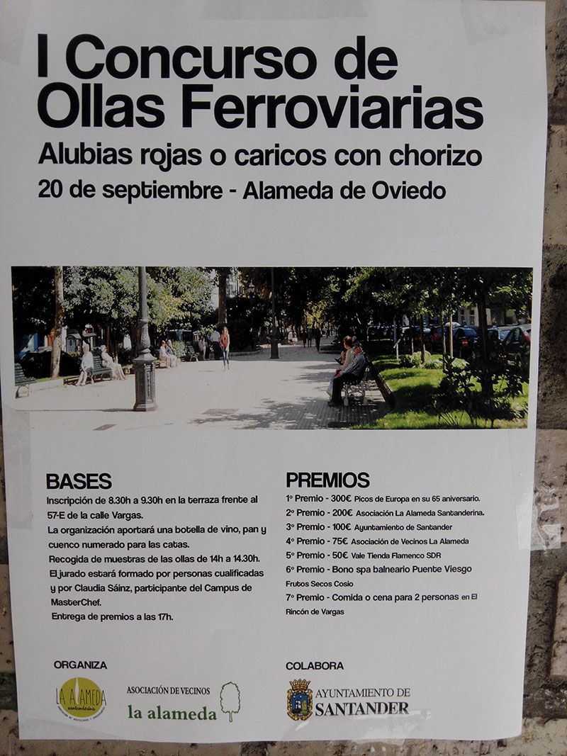 I Concurso de ollas ferroviarias en Santander