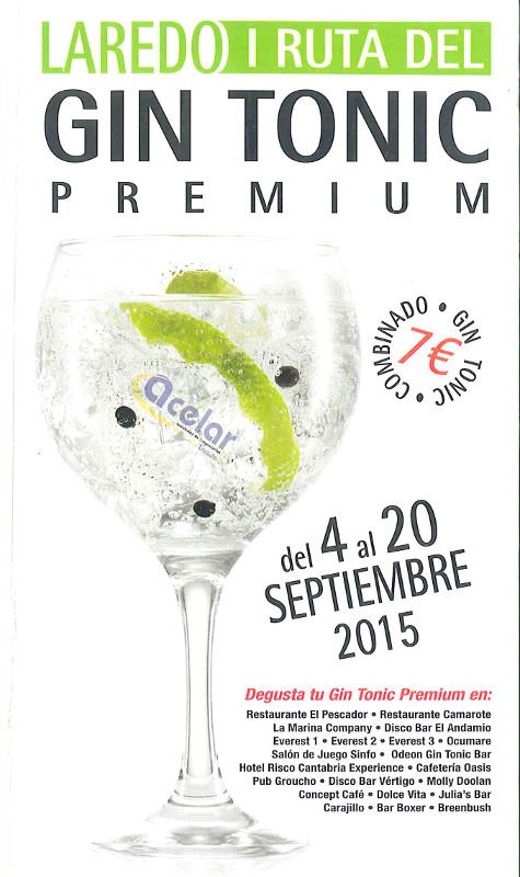 I Ruta del Gin Tonic Premium en Laredo