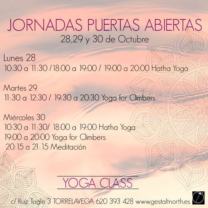 Jornada de puertas abiertas en Yoga Class en Torrelavega