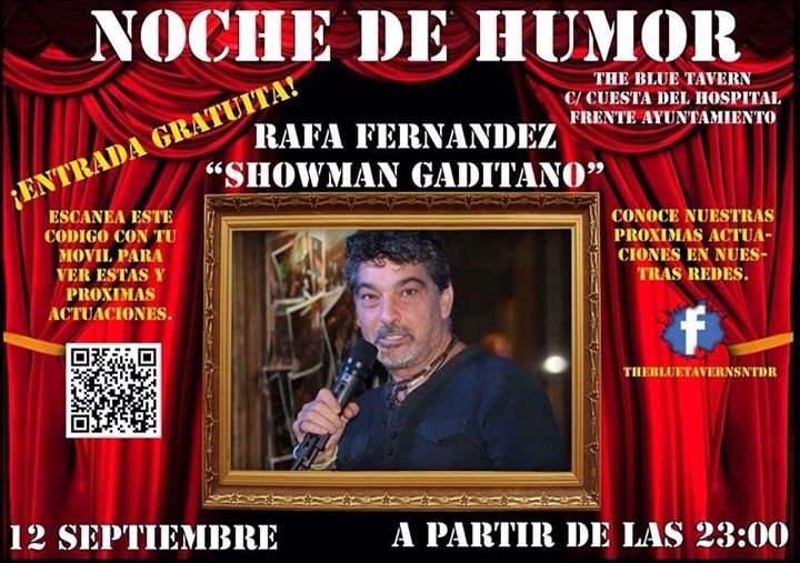 Monólogo de Rafa hernandez en el Blue Tavern en Santander