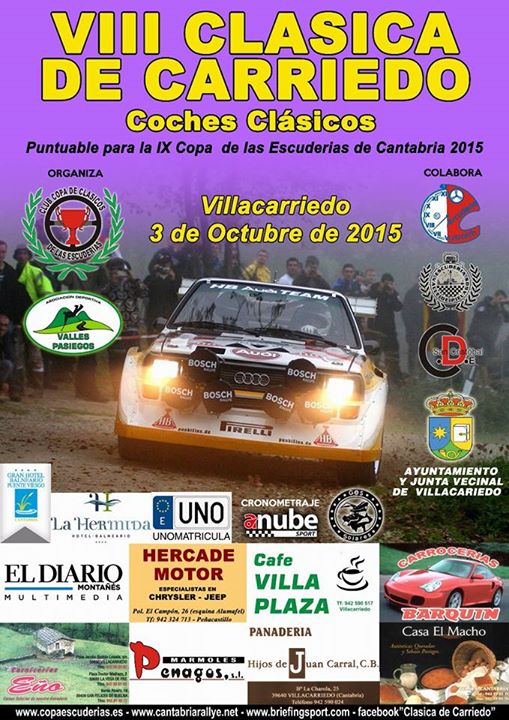 VIII Clásica de Carriedo, Coches Clásicos
