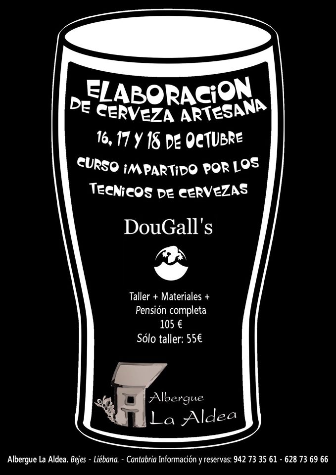 CURSO DE ELABORACION DE CERVEZA ARTESANA EN BEJES