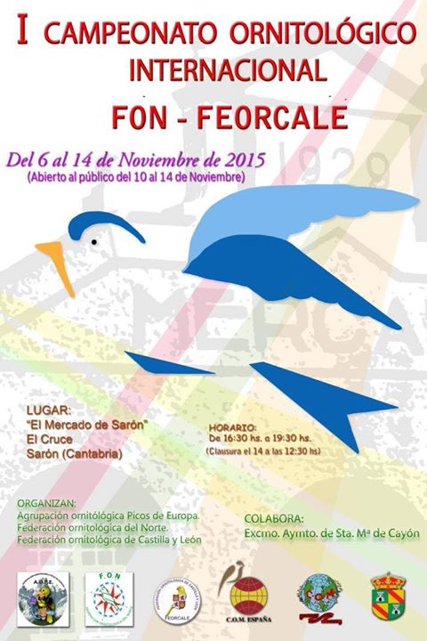 Campeonato Ornitológico internacional en Sarón