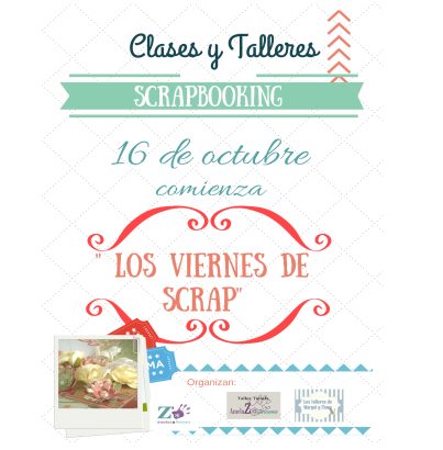 Clases y talleres de Scrapbooking en Torrelavega