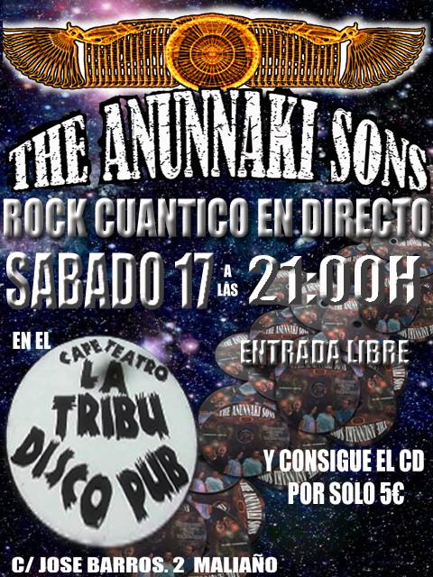 Concierto de Anunnaki Sons en La Tribu en Maliaño