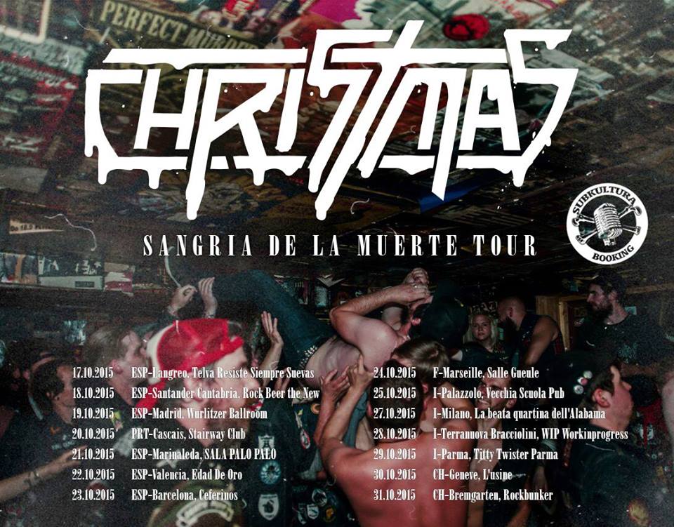 Concierto de Chrismas + Genio Maligno en el New en Santander