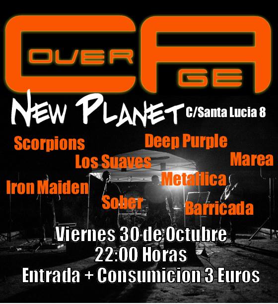 Concierto de Cover Age en el New Planet de Santander