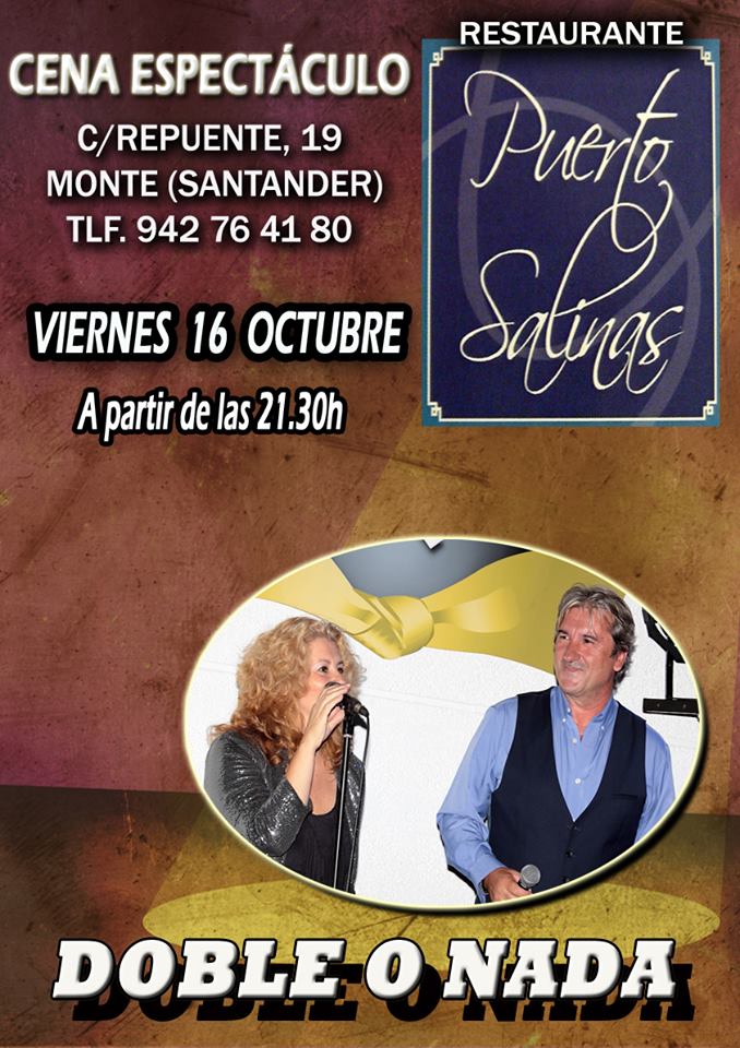 Concierto de Doble o Nada en Puerto Salinas en Monte