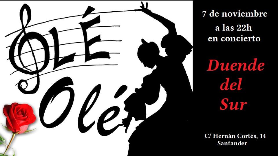 Concierto de Duende del Sur en el Olé Olé de Santander