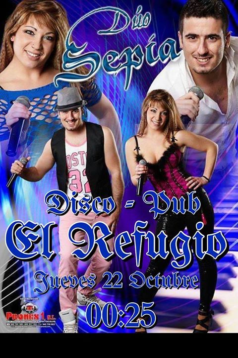 Concierto de El Duo Sepia en El Refugio de Tanos