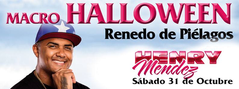 Concierto de Halloween de Henry Mendez en Renedo