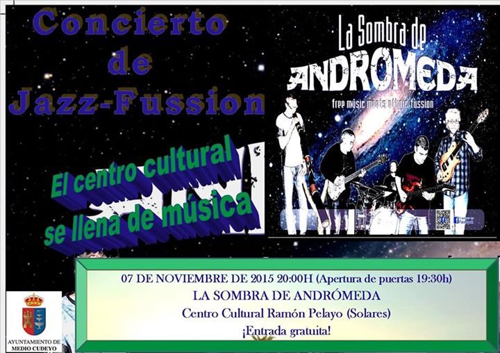 Concierto de Jazz La sombra de Andrómeda en Solares