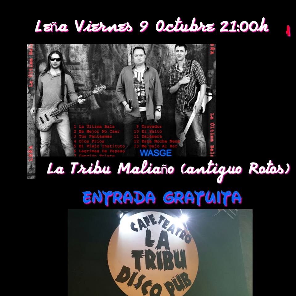 Concierto de Leña en La Tribu de Maliaño