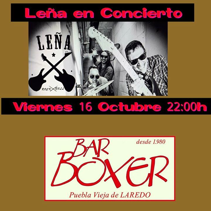 Concierto de Leña en el Boxer de Laredo