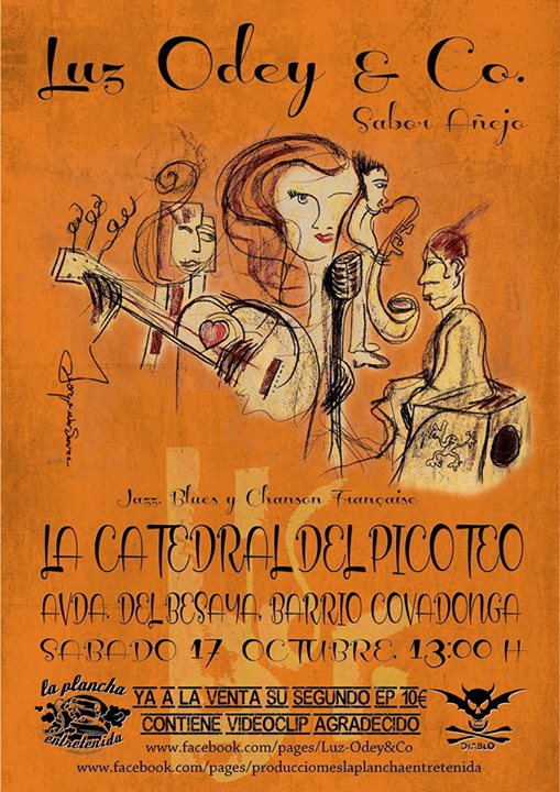 Concierto de Luz Odey & Co en La Catedral del Picoteo en Torrelavega