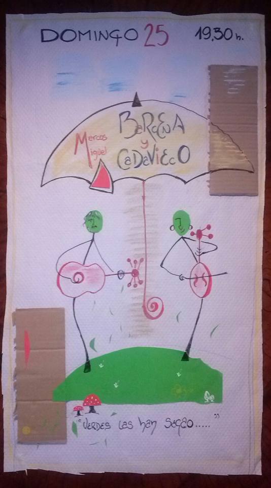 Concierto de Marcos Bárcena y Miguel Cadavieco en La Pirula en Santander