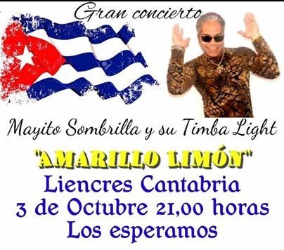 Concierto de Mayito Sombrilla en el Amarillo limón de Liencres