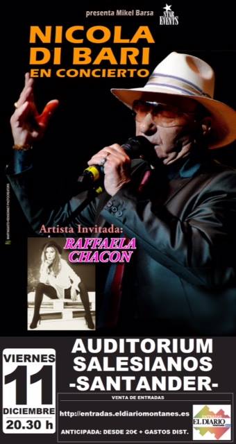 Concierto de Nicola Di Mari en Los Salesianos de Santander