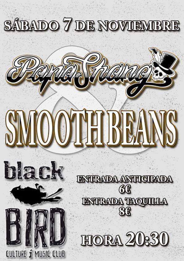 Concierto de Papa Shango y Smooth Beans en el Black Bird de Santander