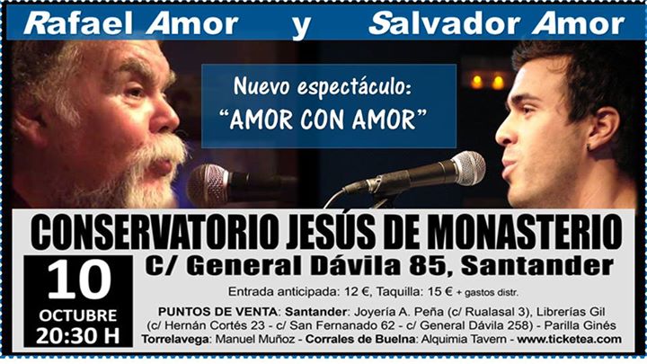 Concierto de Rafael y Salvador Amor en Santander