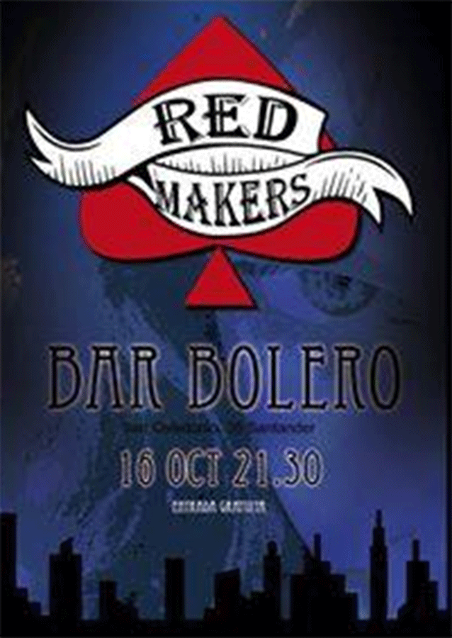 Concierto de Red Makers en el bar Bolero de Santander