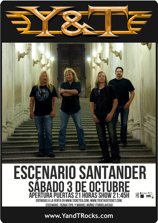 Concierto de Yesterday & Today en Escenario Santander