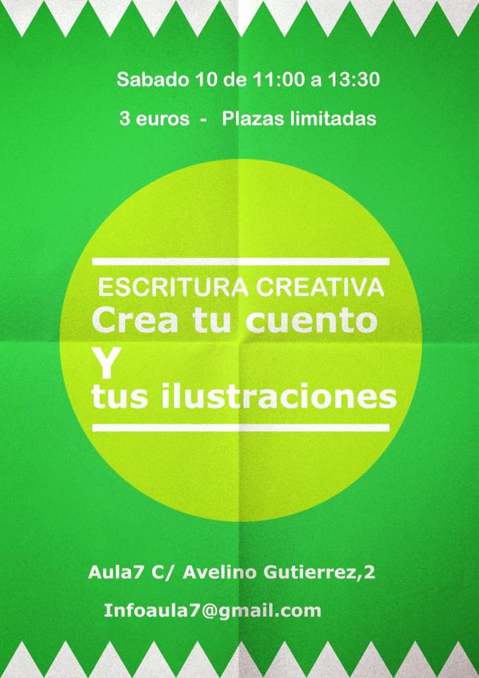Crea tu Cuento para niños en Aula 7 en Santander