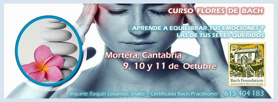 Curso Flores de Bach en Mortera