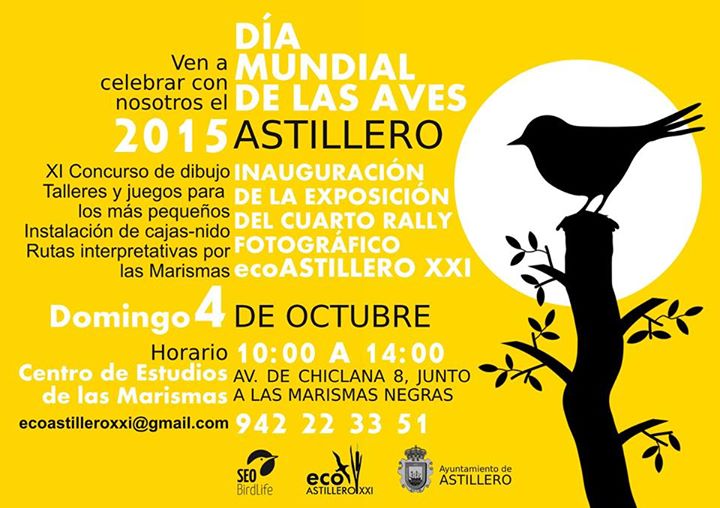 Día mundial de las Aves en Astillero