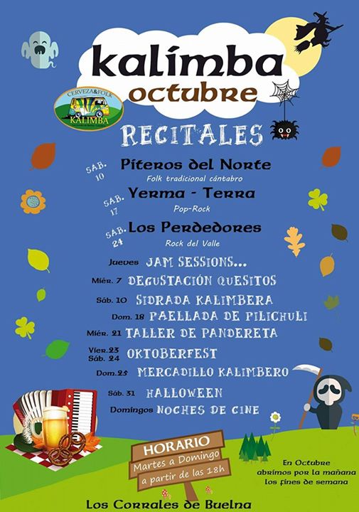 Eventos en El Kalimba en Los Corrales de Buelna