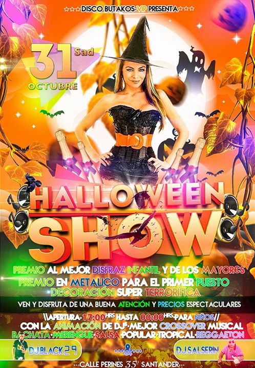 Fiesta de Halloween en Butakos Vip de Santander