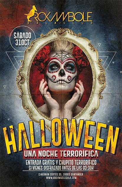 Fiesta de Halloween en el Rocambole en Santander
