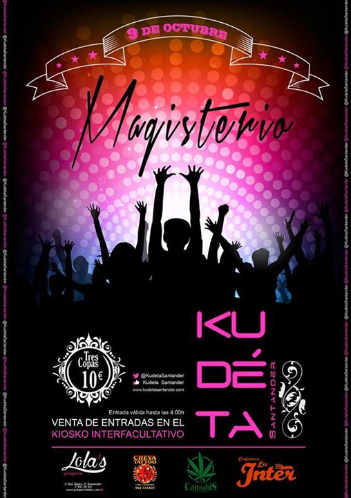 Fiesta de Magisterio en el Kudeta