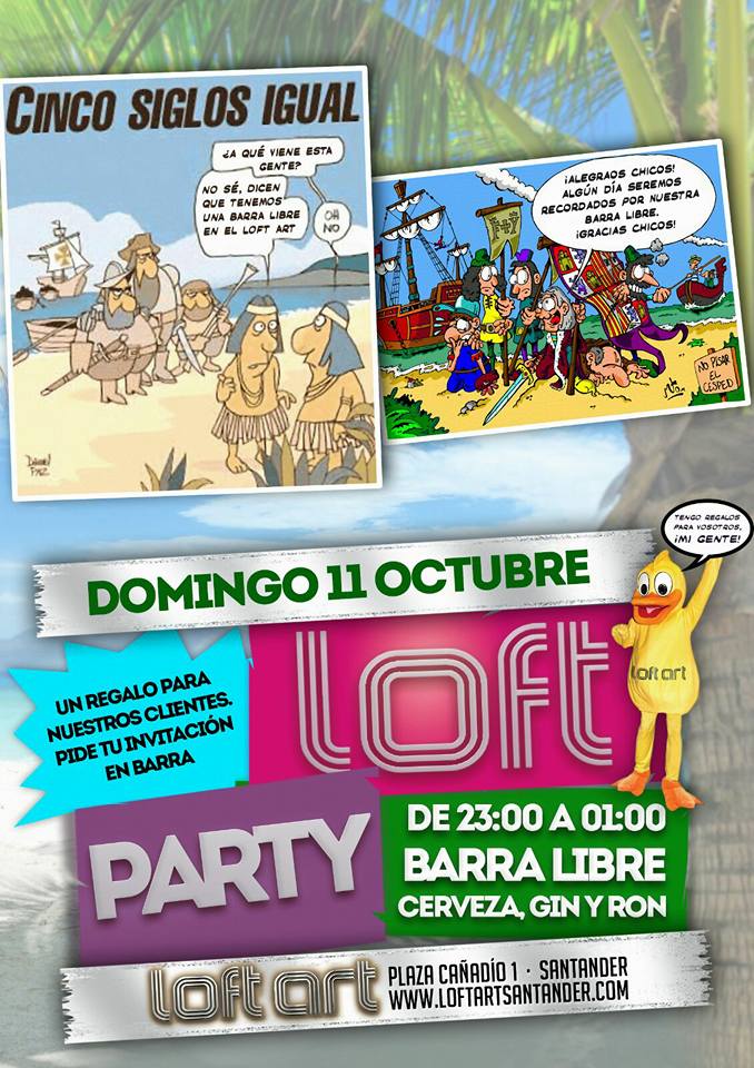Fiesta en el Loft de Cañadío en Santander