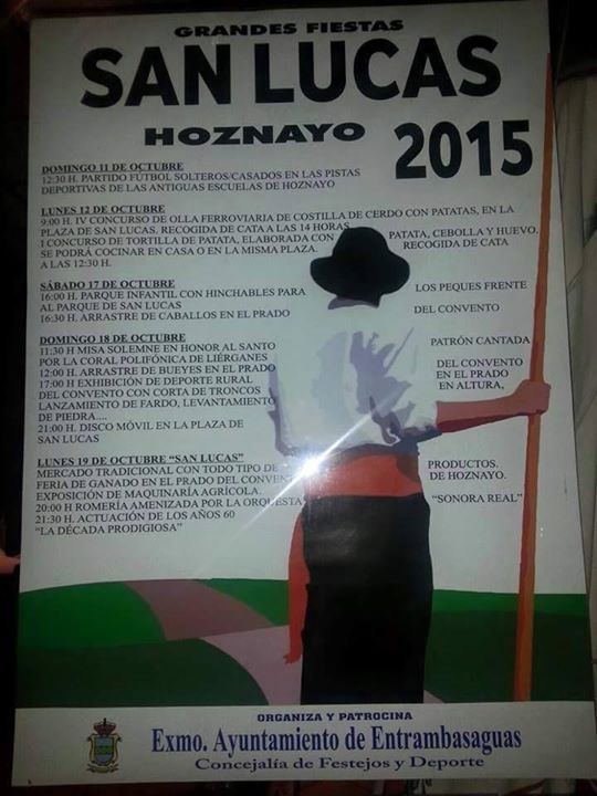 Fiestas de San Lucas en Hoznayo 2015