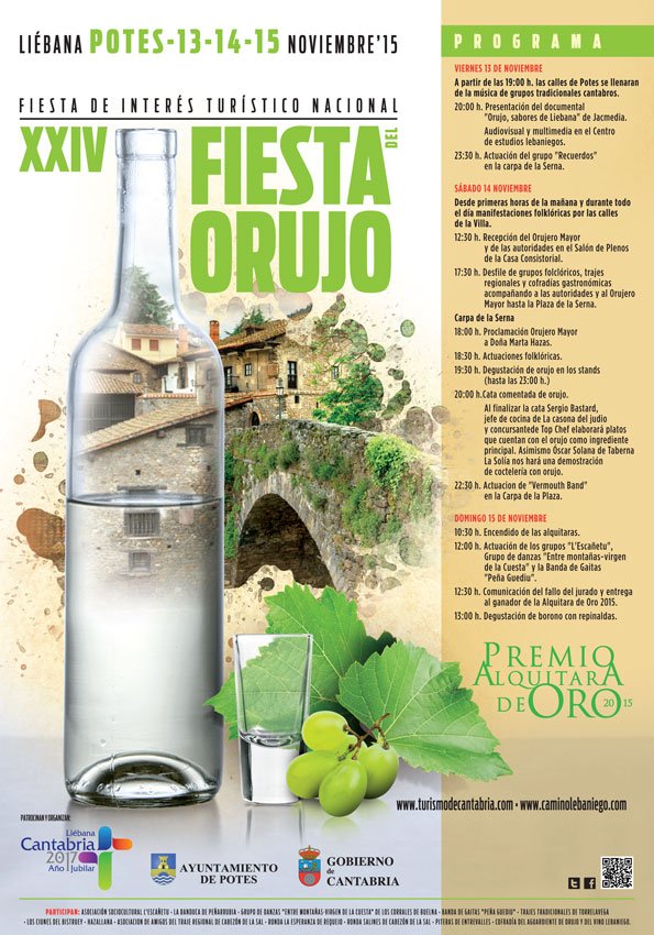 Fiestas del Orujo en Potes 2015