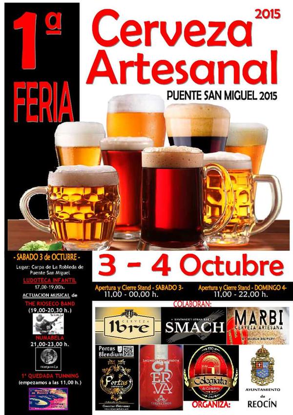 I Feria de la Cerveza Artesanal en Puente San Miguel