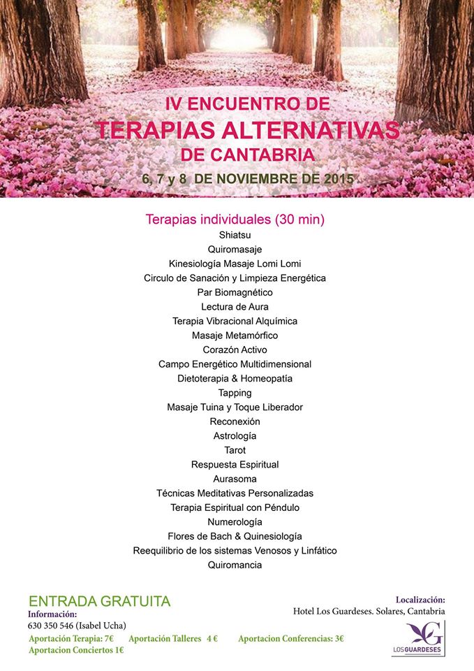 IV Encuentro de terapias alternativas en Solares